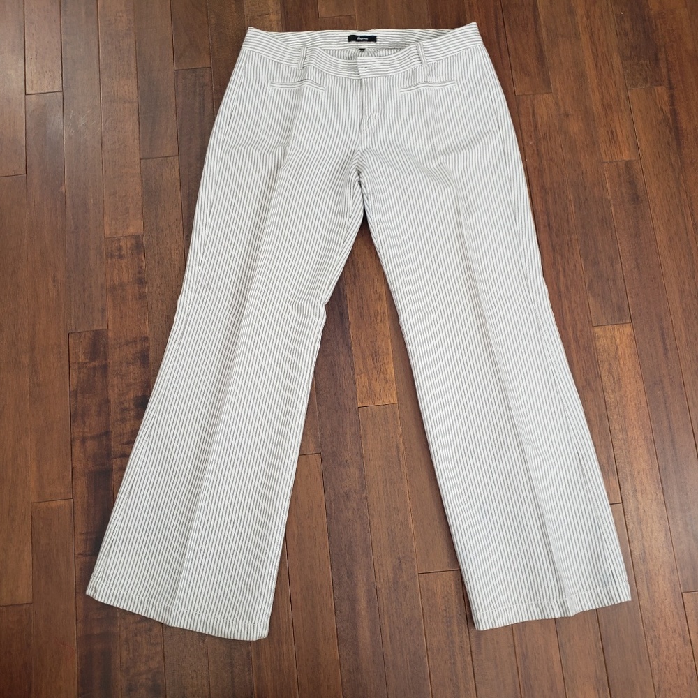 Express linen blend wide leg